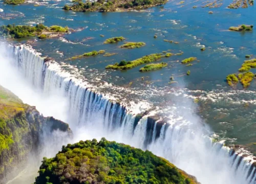 Experience the Victoria Falls and a South African Safari