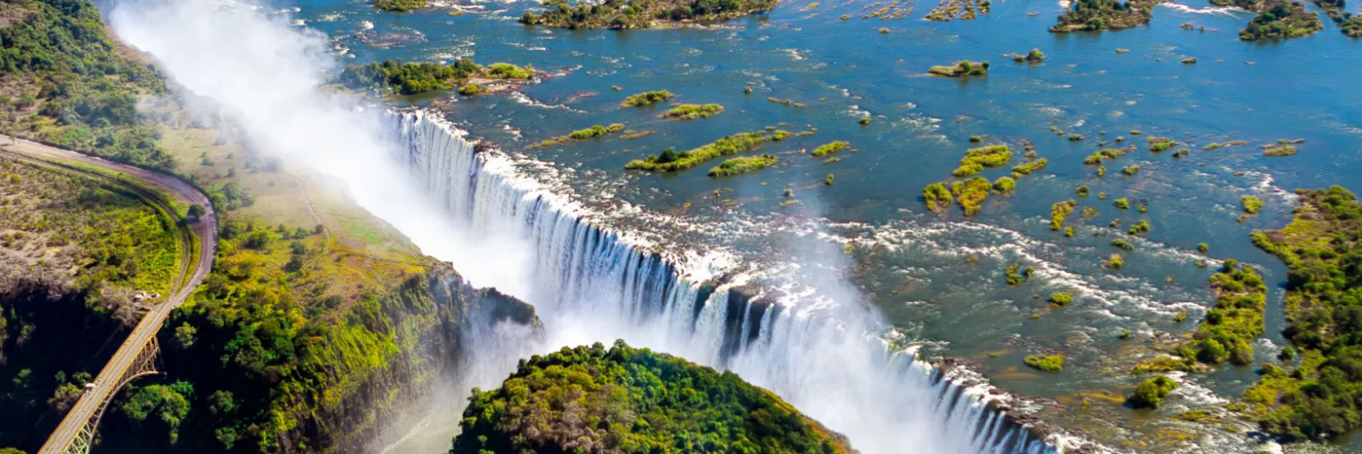 Experience the Victoria Falls and a South African Safari